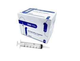 Seringa Descartável Sem Agulha Bico Cateter - 60 Ml - 25 Unid - Medix